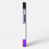 アセクシャル+プライド+フラグ iPhoneケース (左側面)