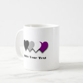 アセグジュアリティプライドハートマグ コーヒーマグカップ (正面左)