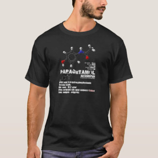 アセトアミノフェンの暗闇版 Tシャツ