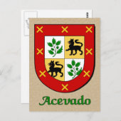 アセバドファミリーシールド ポストカード (正面/裏面)