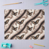 アセピアバタフライデザイン 薄葉紙 (クラフト)