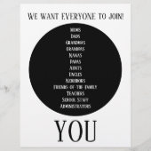 アセリフPTAフライヤー チラシ (裏面)