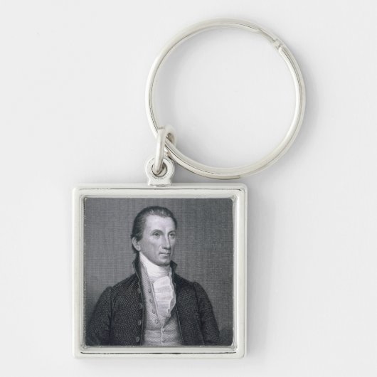 アセルブラウンDurand (1796年によって刻まれるジェームズ・モンロー キーホルダー (正面)