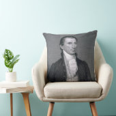 アセルブラウンDurand (1796年によって刻まれるジェームズ・モンロー クッション (椅子)