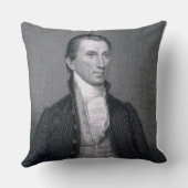 アセルブラウンDurand (1796年によって刻まれるジェームズ・モンロー クッション (裏面)