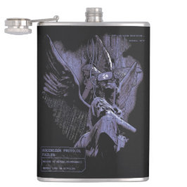 アセンションが拒否されました – テクノ-ゴシックストリートウェアデザイン フラスク