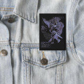 アセンションが拒否されました – テクノ-ゴシックストリートウェアデザイン 缶バッジ (インサイチュ)