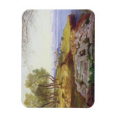 アセンションのコルフ, c.1856-64 (キャンバス上の油) マグネット (縦)