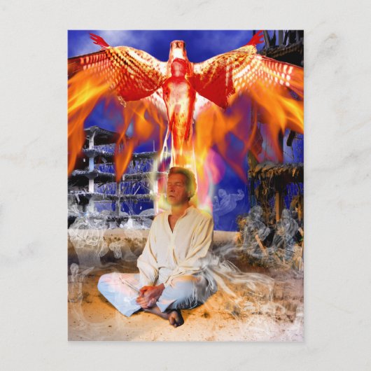 アセンションタロットカードアート ポストカード (正面)