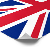 アセンション島国旗 ポスター (角)