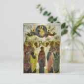 アセンション正教会のキリスト教のアイコン ポストカード (スタンド正面)