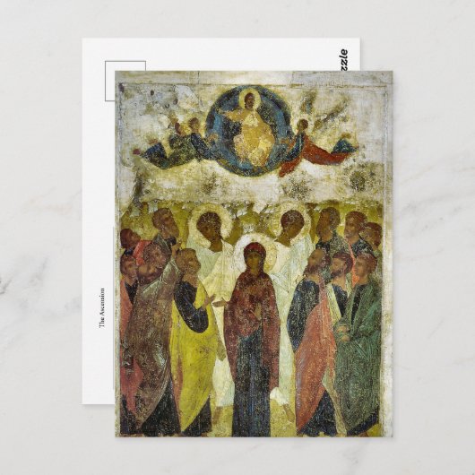 アセンション正教会のキリスト教のアイコン ポストカード (正面/裏面)