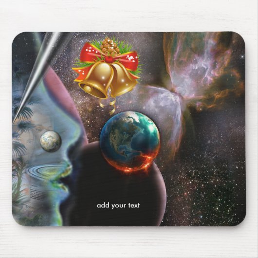 アセンション – クリスマス マウスパッド (正面)