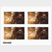 「アセンション」 長方形シール (シート)