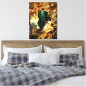 アセンション， 1879 by Gustave Doore キャンバスプリント (インサイチュ (寝室))