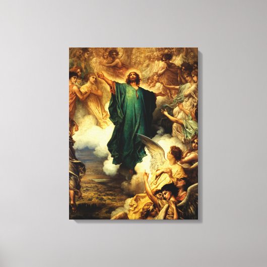 アセンション， 1879 by Gustave Doore キャンバスプリント (正面)