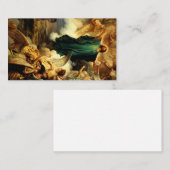 アセンション， 1879 by Gustave Doore 名刺 (正面/裏面)