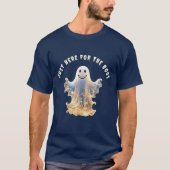 アセントゴーストグローハロウィンパーソナライズド Tシャツ (正面)