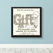 アセンブリが必要 キャンバスプリント (インサイチュ (ウッドフロア))