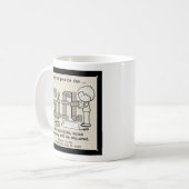 アセンブリが必要 コーヒーマグカップ (正面左)