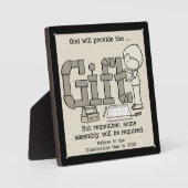 アセンブリが必要 フォトプラーク (正面)