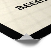 アセンブリが必要 ポスター (角)