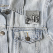 アセンブリのオスおよびメスのクエーカー教徒 缶バッジ (インサイチュ)