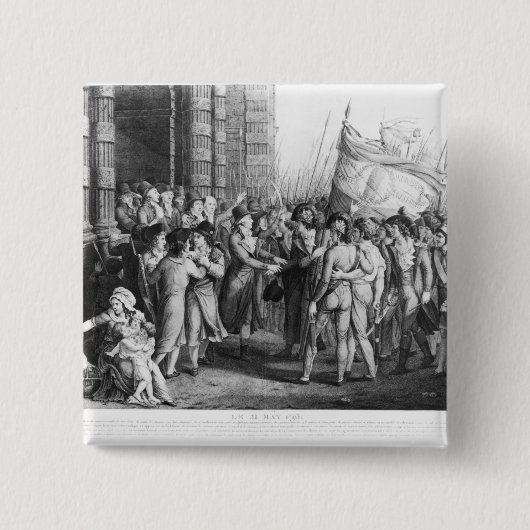 アセンブリを残している全国大会の代理 缶バッジ (正面)