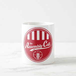 アセンブリ呼出しロゴのマグ コーヒーマグカップ