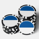 アセン国旗 ポーカーチップ (積み重ね)