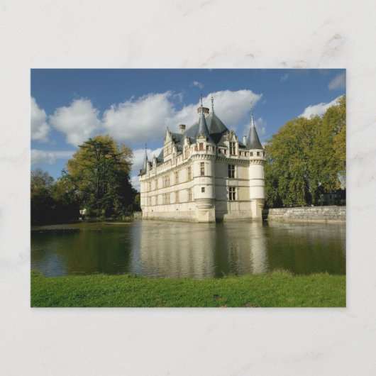 アゼイ・ル・リデオのシャトー、インドレー・エ・ロワール、2 ポストカード (正面)