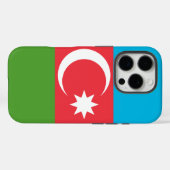 アゼルバイジャンの国旗 iPhone 16 Pro Case-Mate iPhoneケース (裏面 (横))