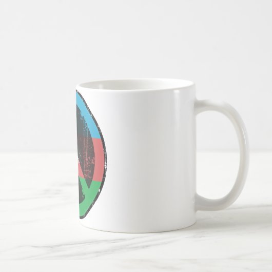 アゼルバイジャンの平和 コーヒーマグカップ (右)