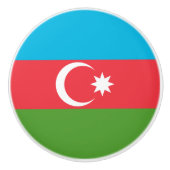 アゼルバイジャンの旗とセラミックノブの引っ張り セラミックノブ (正面)