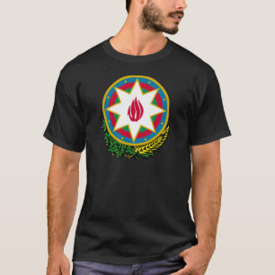 アゼルバイジャンの紋章付き外衣 Tシャツ