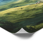 アゼルバイジャンイラストレーショントラベルアートヴィンテージ ポスター (角)