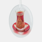 アゼルバイジャンティー ガラスオーナメント (正面左)