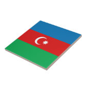 アゼルバイジャン国旗のセラミックタイル タイル (側面)