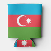 アゼルバイジャン国旗を持つクーラーボックス 缶クーラー (正面)