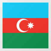アゼルバイジャン国旗 ウィンドウサイン (シート)