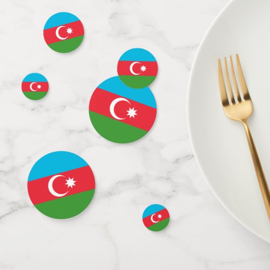 アゼルバイジャン国旗 コンフェッティ (グループ)