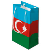 アゼルバイジャン国旗 スモールペーパーバッグ (裏面アングル)