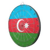 アゼルバイジャン国旗 ダーツボード (正面右)