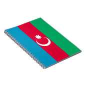 アゼルバイジャン国旗 ノートブック (右側)