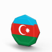 アゼルバイジャン国旗 フォトブロック (右)