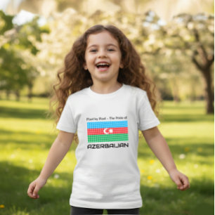 アゼルバイジャン国旗 ベビーTシャツ