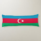 アゼルバイジャン国旗 ボディピロー (裏面)