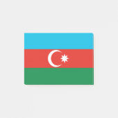 アゼルバイジャン国旗 ポストイット (正面)