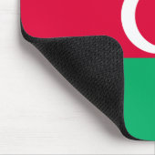 アゼルバイジャン国旗 マウスパッド (コーナー)