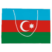 アゼルバイジャン国旗 ラージペーパーバッグ (裏面)